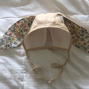 Briar Baby Bunny Bonnet Peach Pink size 2-4